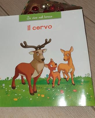 Librettino io vivo nel bosco - Il Cervo - deAgosti