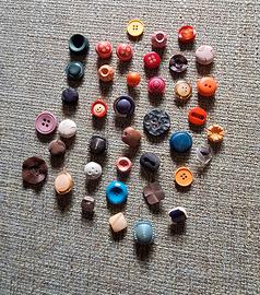 lotto bottoni vintage diversi