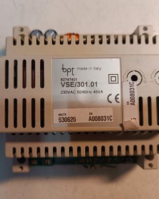 trasformatore BPT VSE 301/01 usato