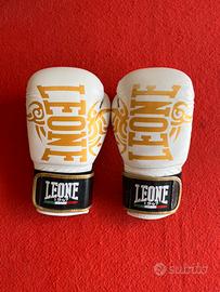 Guantoni Leone Warrior 10 oz bianchi – usati