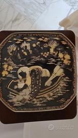 Pannello artistico Rosenthal da collezione 