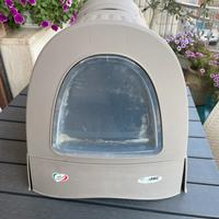 Lettiera coperta per gatti