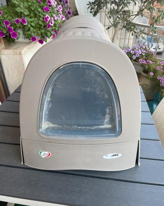 Lettiera coperta per gatti