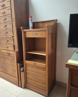 Cassettiera e classificatore in Rovere
