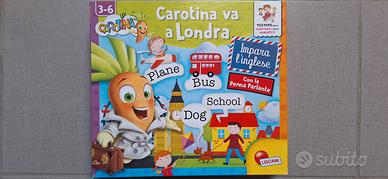 Gioco Lisciani "Carotina va a Londra"