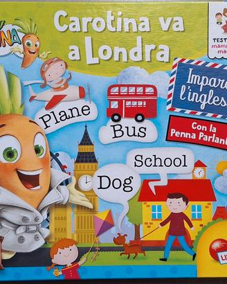 Gioco Lisciani "Carotina va a Londra"