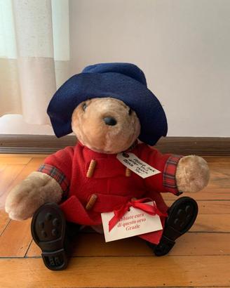 Orsetto Paddington Eden Toys 1981 vintage