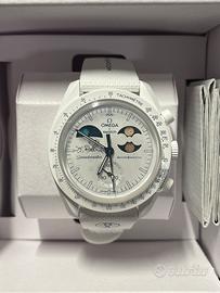 Swatch Mission to the Earthphase Moonshine Gold