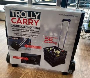 Carrello per shopping trolly carry