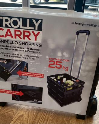 Carrello per shopping trolly carry