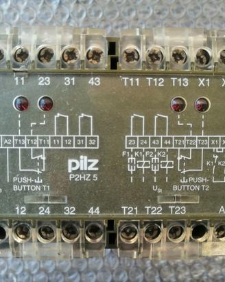 RELE' DI SICUREZZA COMANDO BIMANUALE PILZ P2HZ5