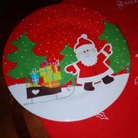 PIATTO NATALIZIO PER PANETTONE 