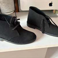 Clarks - Desert Boot Camoscio nero