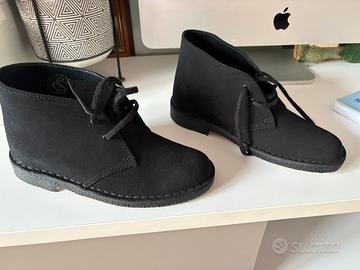 Clarks - Desert Boot Camoscio nero