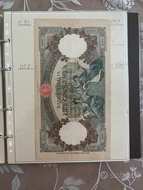 raccoglitore con lire di varie annate
