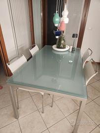 Tavolo Calligaris originale con 4 sedie