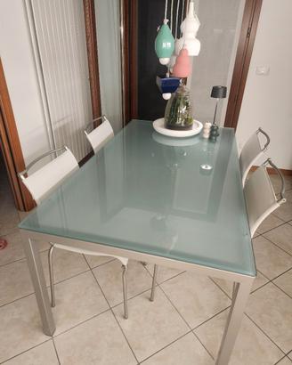 Tavolo Calligaris originale con 4 sedie