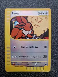 Carta Pokemon Eevee skyridge reverse sk54