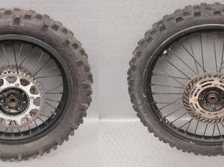 COPPIA RUOTE HONDA ENDURO CR 21-18 1989/1994