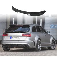 SPOILER ALETTONE AUDI A6 AVANT 11-18 NERO LUCIDO