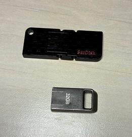 Chiavette USB SanDisk 16 GB e 32 GB