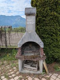 barbecue in pietra 
