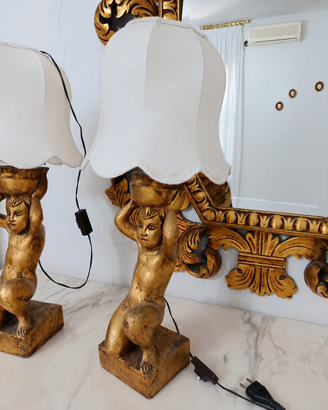 Coppia lampade a comodino
