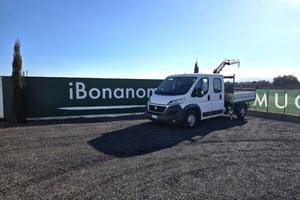 Fiat DUCATO cassone e grù 7 posti