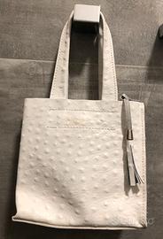 Pochette in Vera Pelle (Bianca)