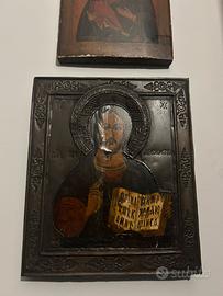 Icona Sacra su tavola