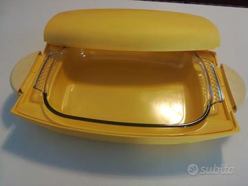 Teglia in vetro pirex con custodia termica GUZZINI