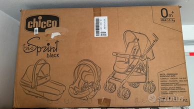 Trio chicco sprint sistema modulare 3 in 1