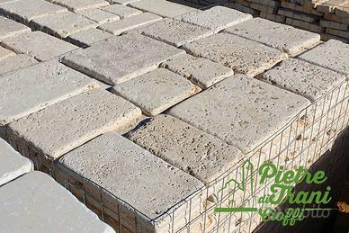 Marmette Anticate in Travertino (23 Mq.)