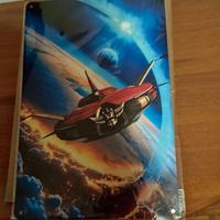 stampa goldrake su metallo