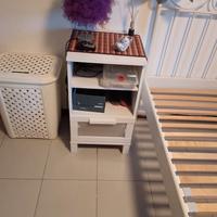 Comodino ikea bianco