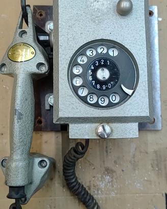 Telefono vintage marina/industriale