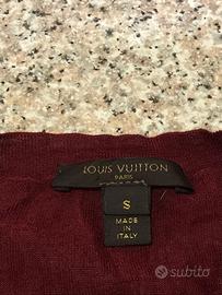 maglione di cashmere e seta Louis Vuitton donna 