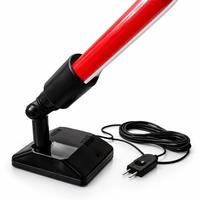 lampada da scrivania con neon