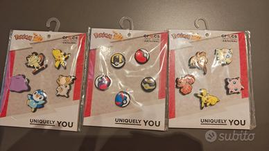 Jibbits Pokémon originali Crocs 
