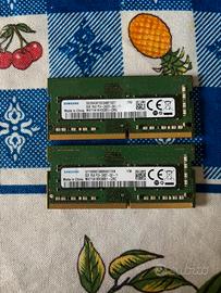 RAM Samsung 2x8Gb DDR4 SODIMM 2400Mhz