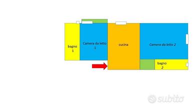 Appartamento di 35 m² con 1 locale a Bologna