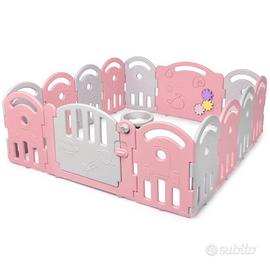 Box per Bambini con 16 Pannelli, recinto plastica