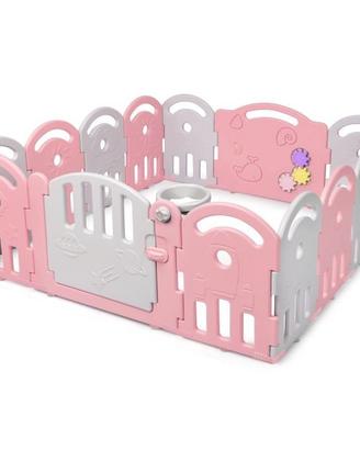 Box per Bambini con 16 Pannelli, recinto plastica