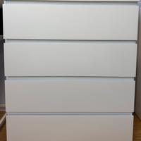 Cassettiera IKEA Malm 4 cassetti