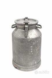 Bidone contenitore del latte porta latte vintage 