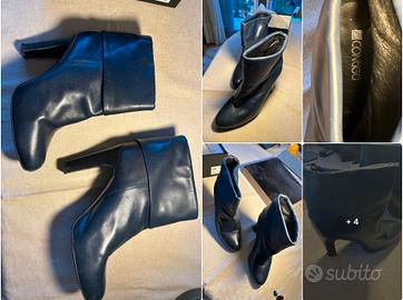 Contigo Stivaletti Donna Blue Taglia 40