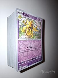 Mazzo 100 carte Pokemon ITA holo assortite