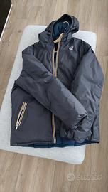 Piumino impermeabile Kway duble face xxl