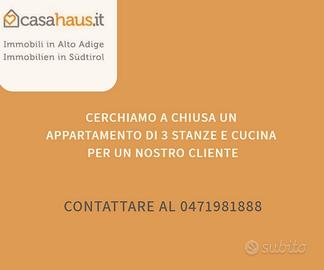3 stanze e cucina a Chiusa