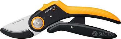 Fiskars Forbici da potatura a incudine, Plus Power